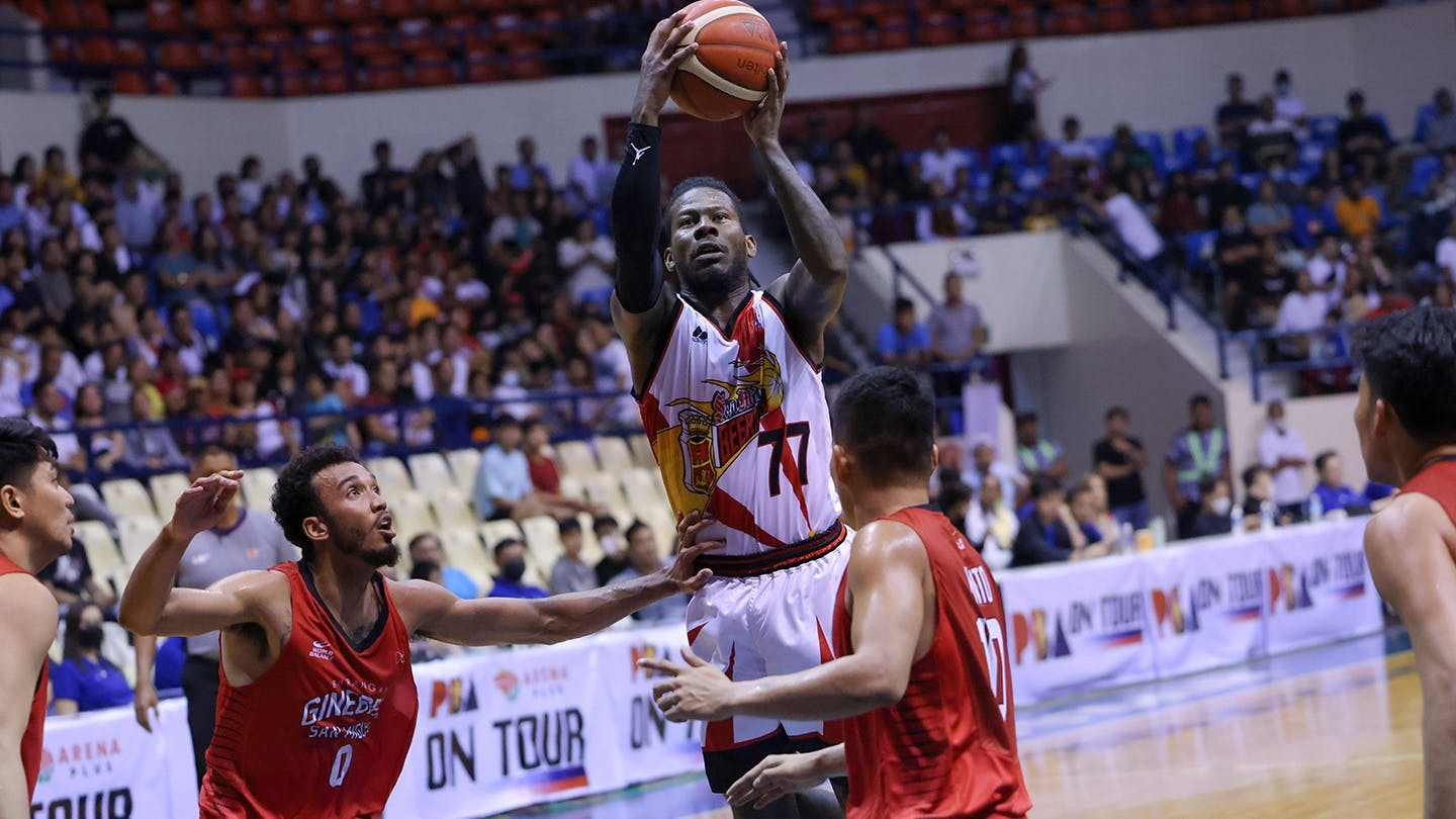 San Miguel ace Cjay Perez trying to get feet wet in time for Gilas